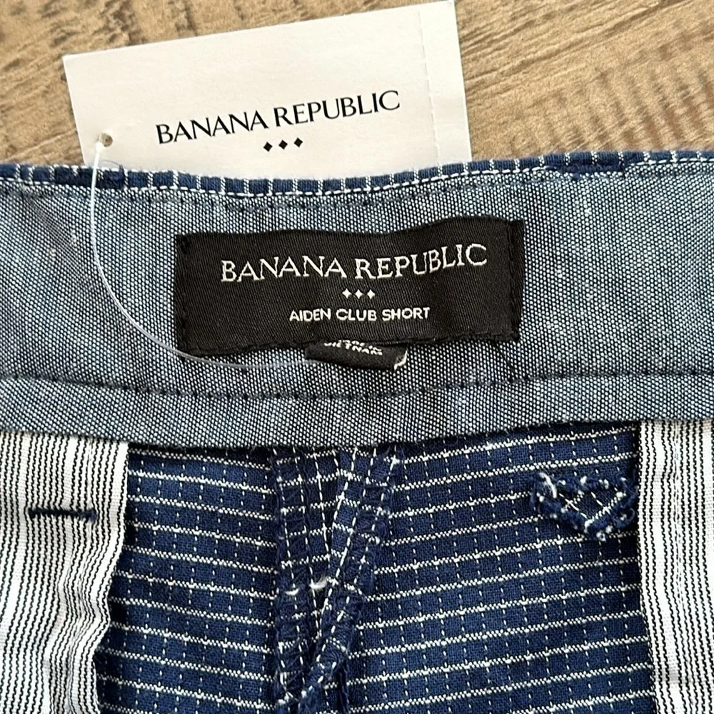 Men’s NWT Banana Republic  Aiden club shorts size 38 waist